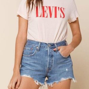 LEVIS 501 DENIM SHORTS